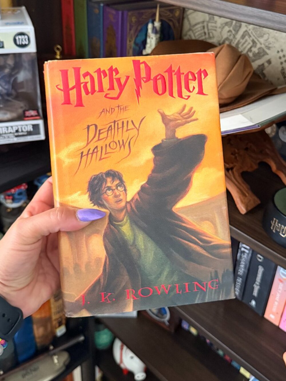 Harry Potter and the Deadly Hallows first American Edition 2007